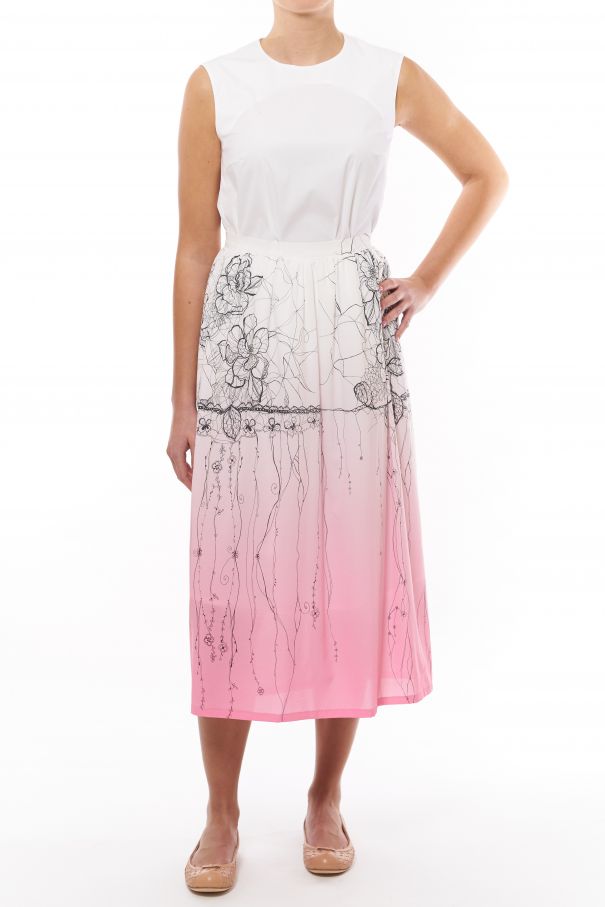 Leichter Rock mit Muster