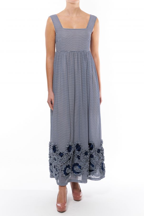 Kleid Marine Look lang